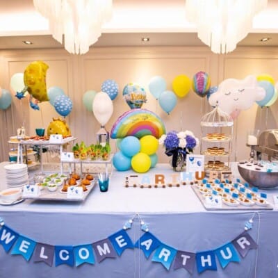 Babyshower รับจัดเลี้ยง งานเบบี้ชาวเวอร์ แบบน่ารักๆ อาหารอร่อย