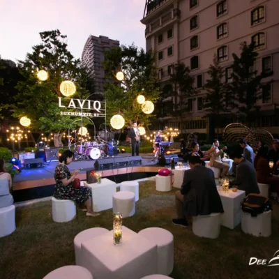 จัดเลี้ยงค็อกเทลให้ลูกบ้านของ Laviq condo ที่พักหรูย่านสุขุมวิท